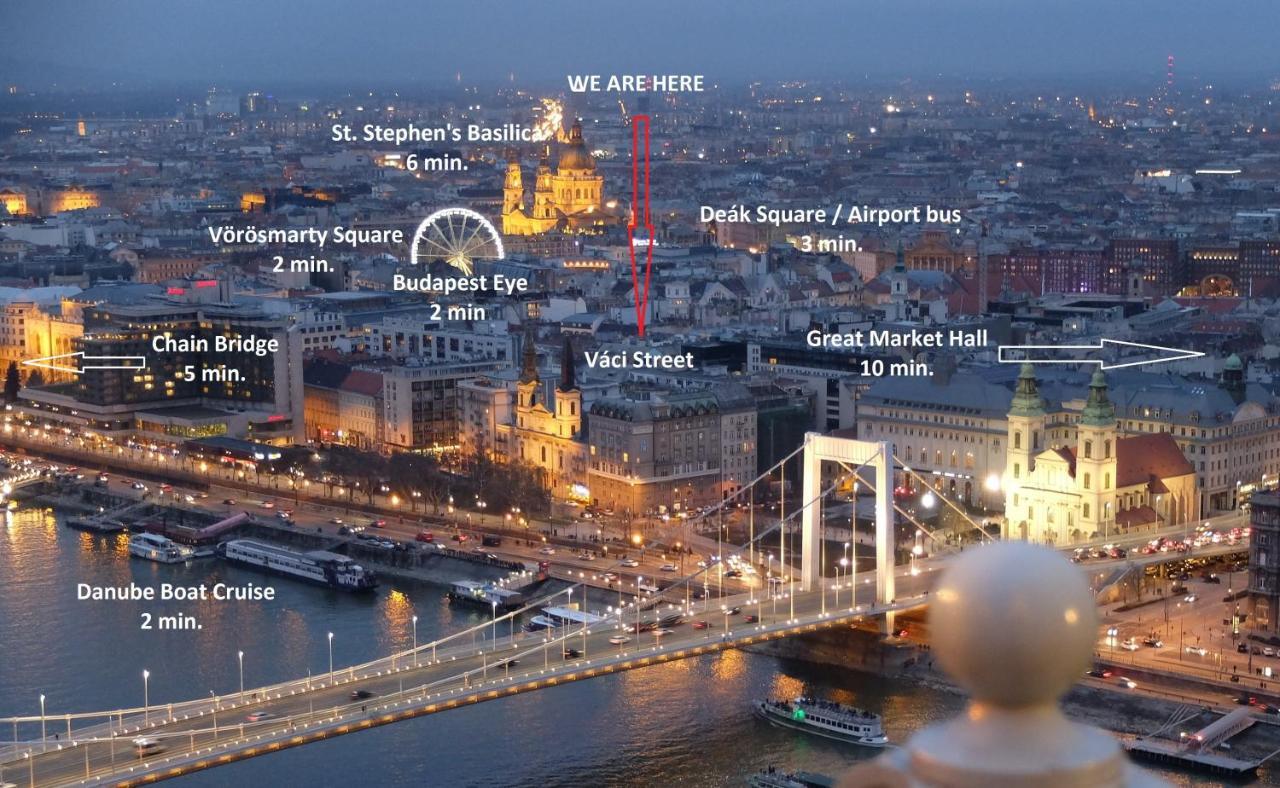 Central Apartman Budapest Exterior foto